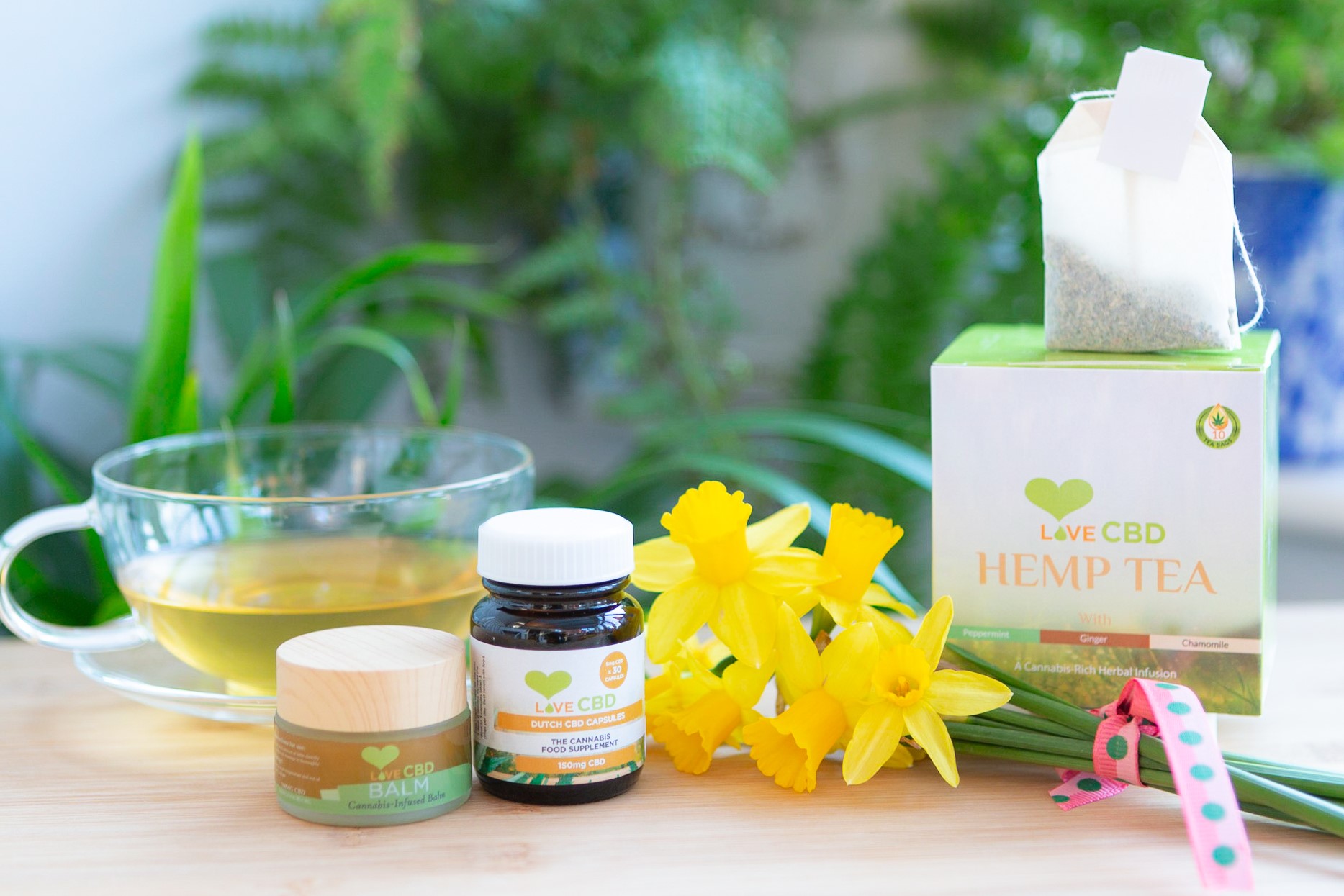 Love CBD product range